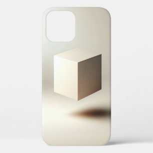 Drijvende Minimalistische Kubus Kunst - Modern Hou Case-Mate iPhone Case