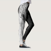 "Drijvende nat" Yoga-Leggings (beperkte afdrukuitv Leggings (Rechts)
