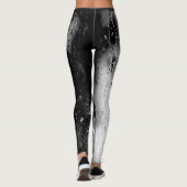 "Drijvende nat" Yoga-Leggings (beperkte afdrukuitv Leggings (Achterkant)