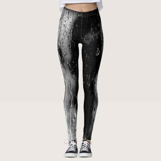"Drijvende nat" Yoga-Leggings (beperkte afdrukuitv Leggings (Voorkant)
