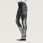 "Drijvende nat" Yoga-Leggings (beperkte afdrukuitv Leggings (Links)