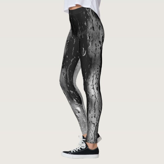 "Drijvende nat" Yoga-Leggings (beperkte afdrukuitv Leggings (Links)