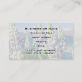 Drijvende Natuur landschap Visitekaartje (Achterkant)