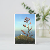 Drijvende Nieuw-Zeelandse vlas Cape Reinga Briefkaart (Staand voorkant)