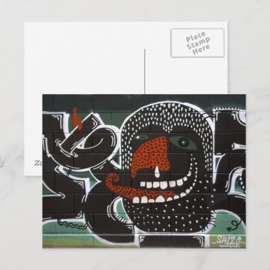 Drijvende nos briefkaart (Voorkant / Achterkant)