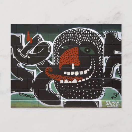 Drijvende nos briefkaart (Voorkant)