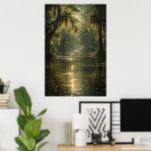 Drijvende ochtend | Cipresmoeras | Poster (Thuiskantoor)