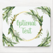 Drijvende olijfboomtakken muismat (Voorkant)