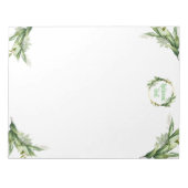 Drijvende olijfboomtakken notitieblok (Voorkant)