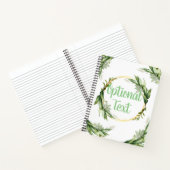 Drijvende olijfboomtakken notitieboek (Binnen)