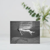 Drijvende onderwater, 1947 briefkaart (Staand voorkant)