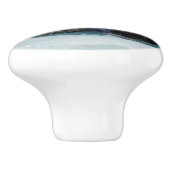 Drijvende otter keramische knop (Zijkant)