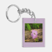 Drijvende Paars Sleutelhanger (Voorkant Links)