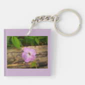 Drijvende Paars Sleutelhanger (Achterkant)