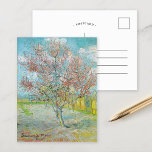 Drijvende pekboom | Vincent Van Gogh Briefkaart<br><div class="desc">Flowering Peach Tree (1888) door de Nederlandse postpressionist Vincent Van Gogh. Origineel kunstwerk is een olie op het canvas die een prachtig landschap van bloeiende roze bomen weergeeft. Gebruik de ontwerphulpmiddelen om douanetekst toe te voegen of het afbeelding te personaliseren.</div>