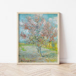 Drijvende pekboom | Vincent Van Gogh Poster<br><div class="desc">Flowering Peach Tree (1888) door de Nederlandse postpressionist Vincent Van Gogh. Origineel kunstwerk is een olie op het canvas die een prachtig landschap van bloeiende roze bomen weergeeft. Gebruik de ontwerphulpmiddelen om douanetekst toe te voegen of het afbeelding te personaliseren.</div>