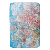 Drijvende Perzikboom, Van Gogh Badmat (Voorkant Verticaal)