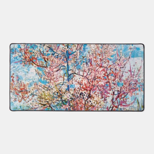 Drijvende Perzikboom, Van Gogh Bureaumat (Voorkant)