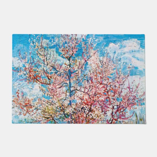 Drijvende Perzikboom, Van Gogh Deurmat (Voorkant)