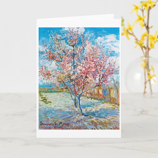 Drijvende Perzikboom, Van Gogh Kaart (Gele Bloem)