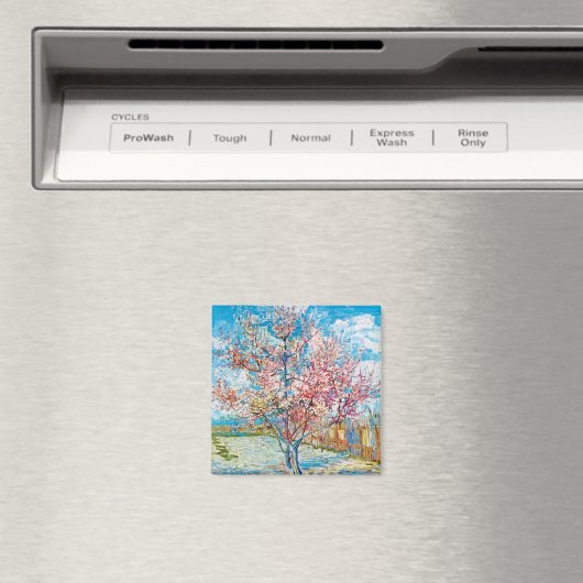 Drijvende Perzikboom, Van Gogh Magneet (Insitu (Vaatwasser))