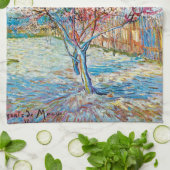 Drijvende Perzikboom, Van Gogh Theedoek (Gevouwen)