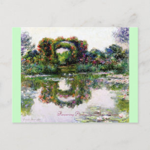 Drijvende pleinen van Claude Monet Briefkaart