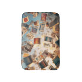 Drijvende Polaroidherinneringen Badmat (Voorkant Verticaal)