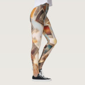 Drijvende Polaroidherinneringen Leggings (Rechts)