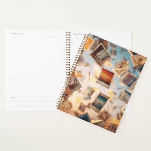 Drijvende Polaroidherinneringen Planner (Display)