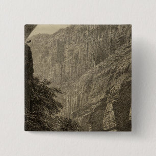 Drijvende pool, Kanab Canyon Vierkante Button 5,1 Cm