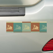 Drijvende Pop Bumpersticker (Op auto)