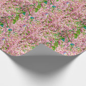 Drijvende pruimen cadeaupapier (Hoek)