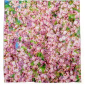 Drijvende pruimen douchegordijn (Voorkant)