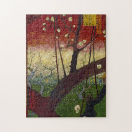 Drijvende pruimen Puzzle Legpuzzel