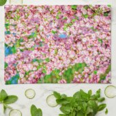 Drijvende pruimen theedoek (Gevouwen)