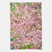 Drijvende pruimen theedoek (Verticaal)