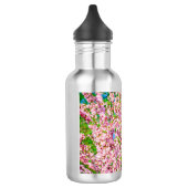 Drijvende pruimen waterfles  (Links)