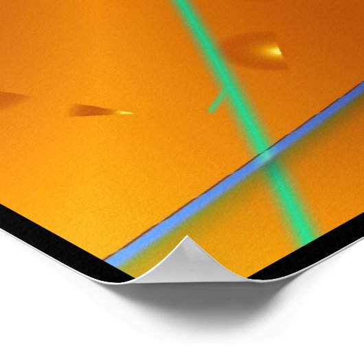 Drijvende punt poster (Hoek)