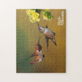 Drijvende roofvogel legpuzzel (Verticaal)