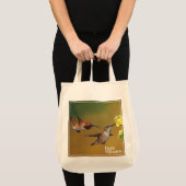 Drijvende roofvogel tote bag (Voorkant (product))