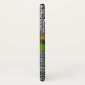 Drijvende roze bloesem van de Cherry met Bossen Case-Mate iPhone Case (Achterkant/links)