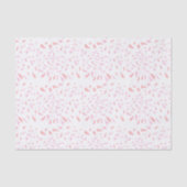 Drijvende roze petroleumether Waterverf Weefselpap Tissuepapier (Voorkant)