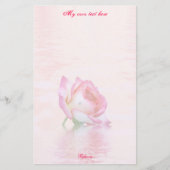 Drijvende Rozen Letter sheets Briefpapier (Voorkant)