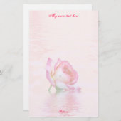 Drijvende Rozen Letter sheets Briefpapier (Voorkant / Achterkant)