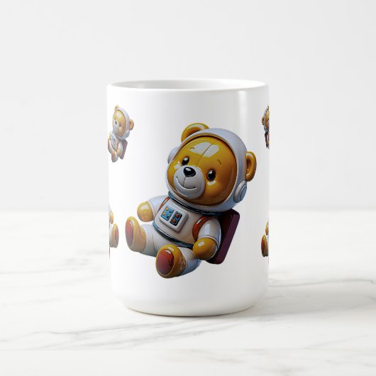 Drijvende Ruimte Teddybeer Koffiemok (Center)