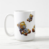 Drijvende Ruimte Teddybeer Koffiemok (Links)