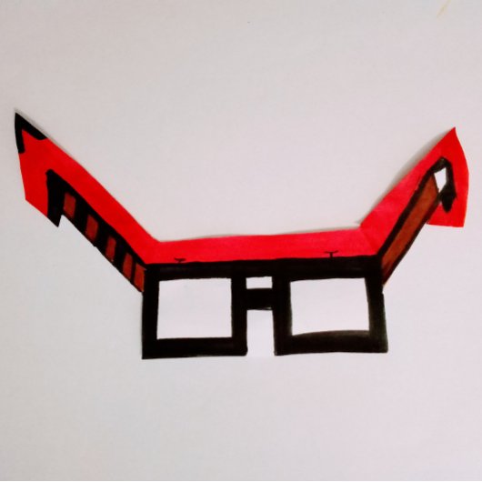 Drijvende schaduw t-shirt