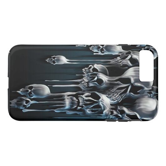 Drijvende schedels Case-Mate iPhone case (Achterkant (Horizontaal))