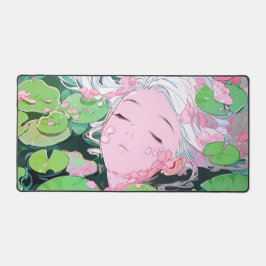 Drijvende sereniteit Water Nymph Anime Girl Bureaumat